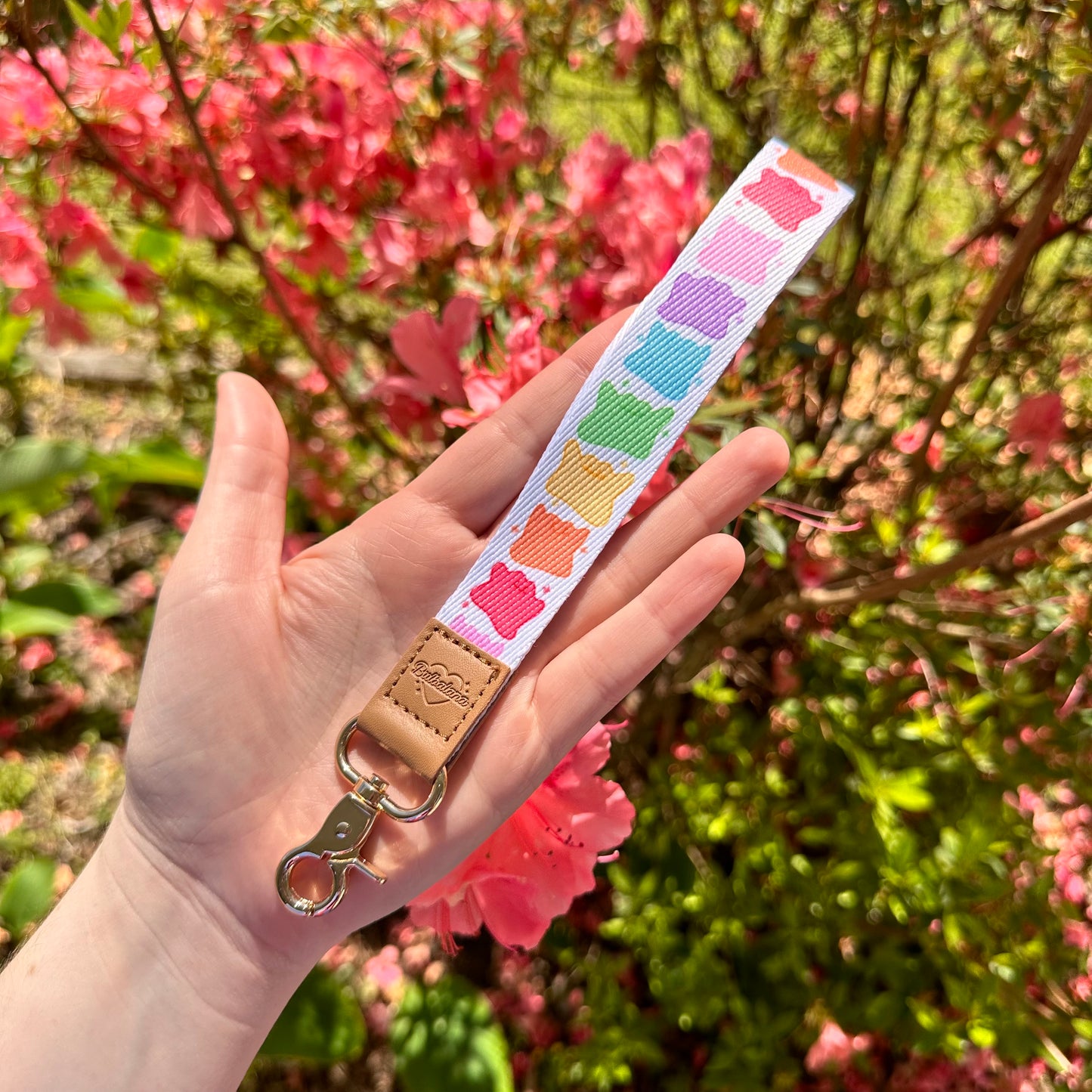 Rainbow Ditto Wristlet Lanyard