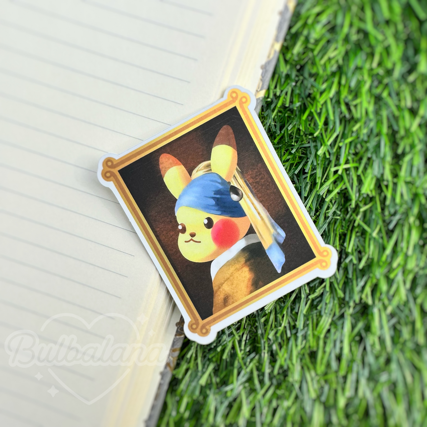 Pearl Earring Sticker