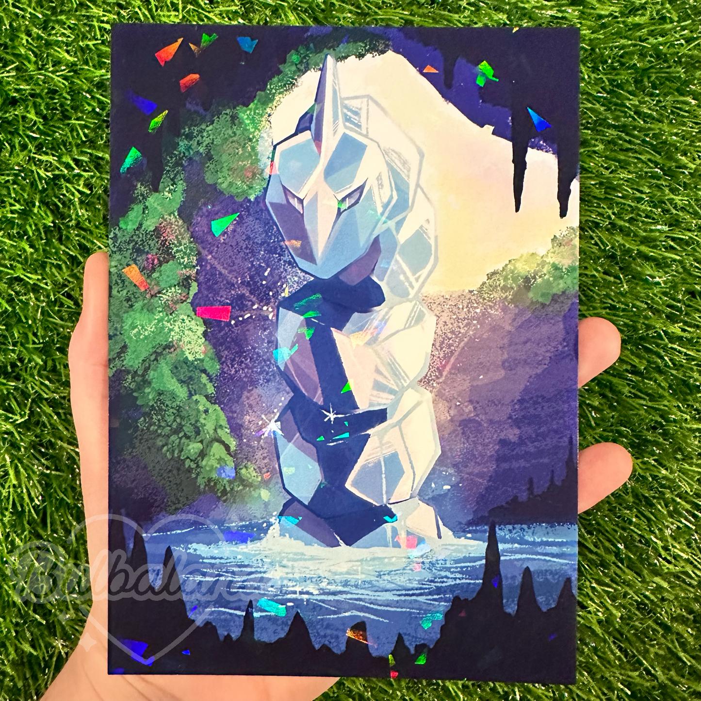 Holographic Crystal Onix Print