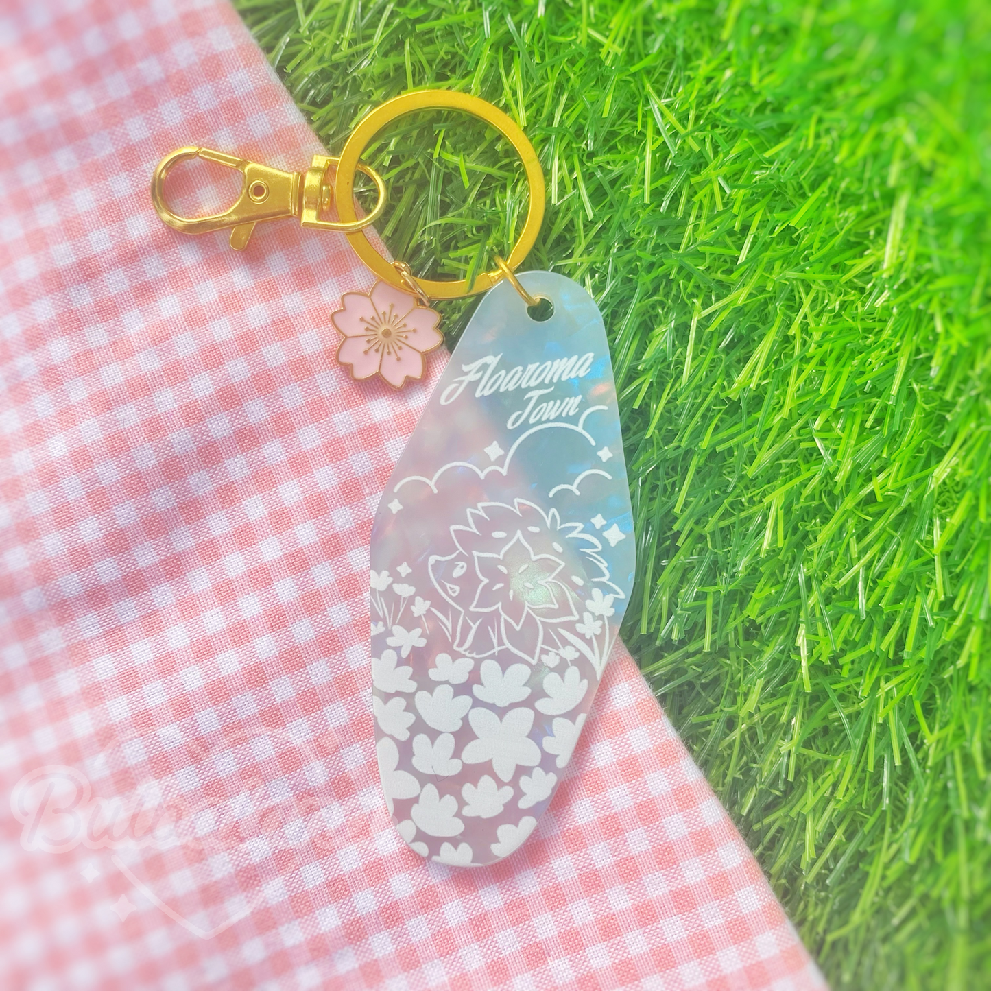 Floaroma Town Keychain