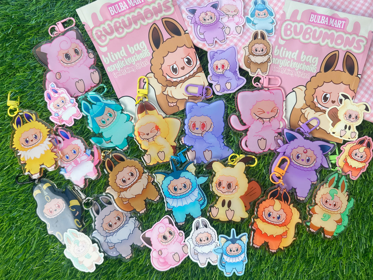 Bubumon Blind Bag Keychain