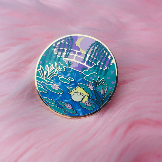 Water Lilies Enamel Pin