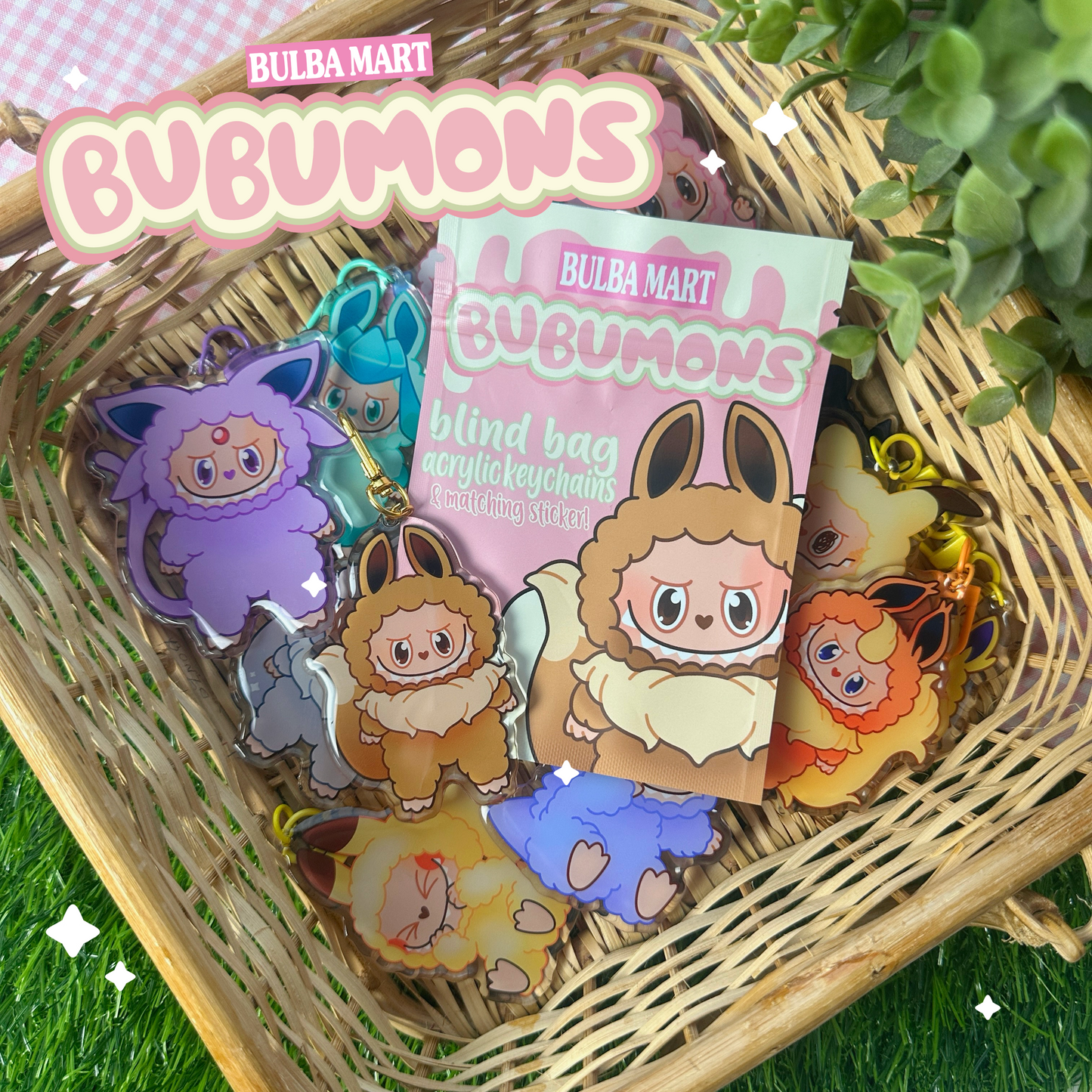 Bubumon Blind Bag Keychain
