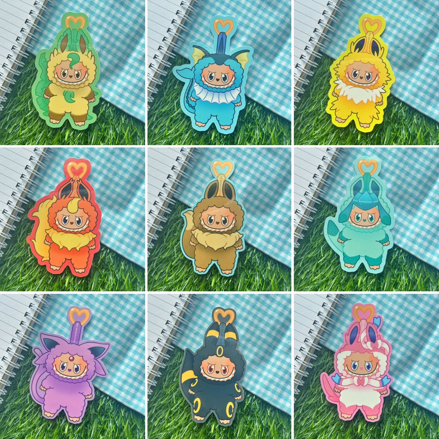 Bubumon Vinyl Stickers