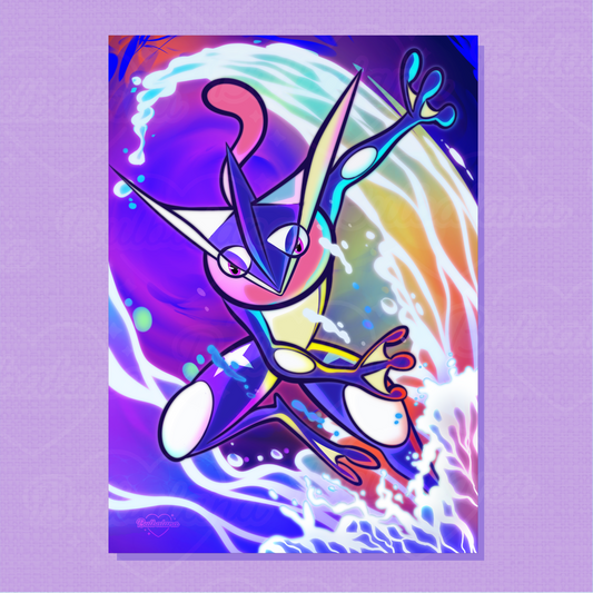 The Water Ninja Print
