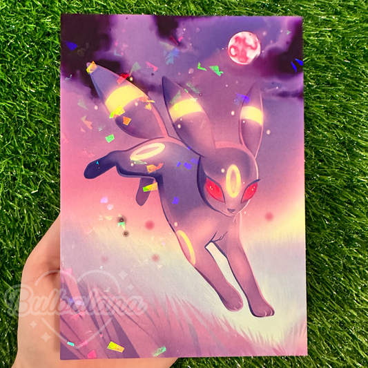 Holographic Umbreon Print