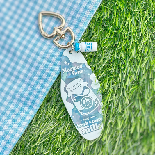 Moomoo Farm Keychain