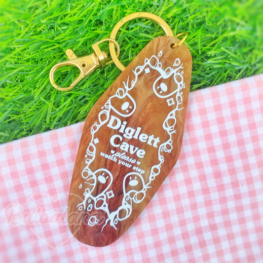 Diglett Cave Keychain